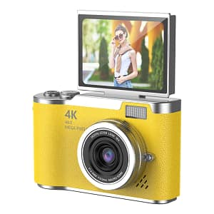 48MP Digital Camera 1080P Flip Screen (with 32 GB Card)