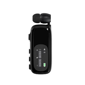 K75 Clip-on Bluetooth Earphone with LCD Screen